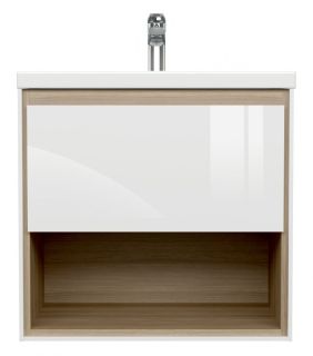 Тумба под раковину Cersanit LOUNA SZ-LOU-CO60/Wh 60см